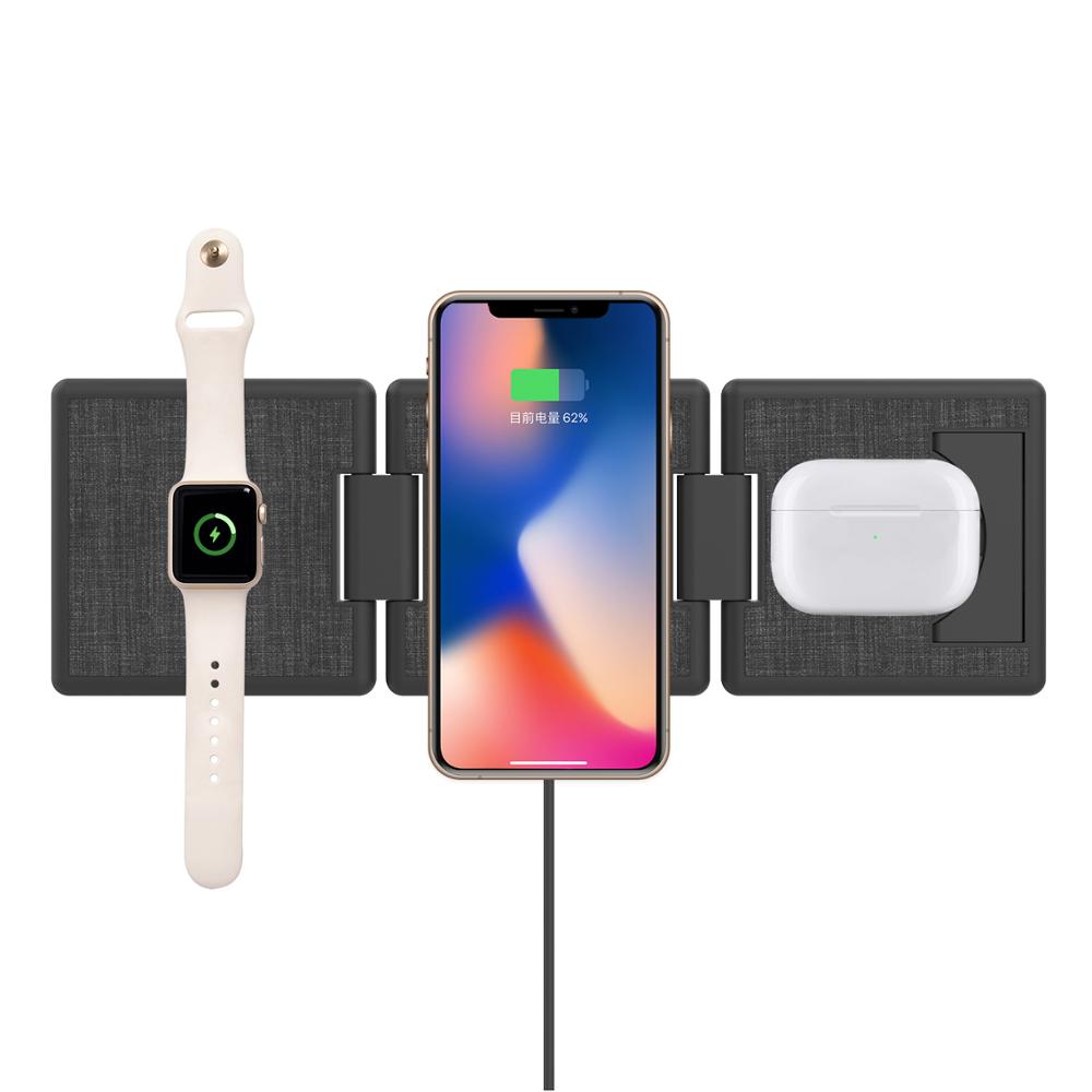 SN6 3 in 1 wireless charger 4 in 1wireless phone charger hot sell products